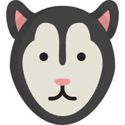 Siberian husky icon