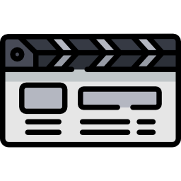 clapperboard icon