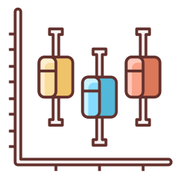 box plot Ícone