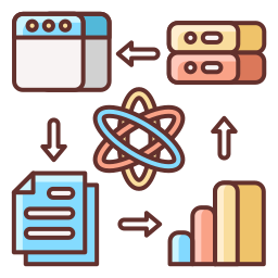 scienza dei dati icona