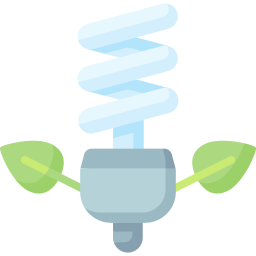 luz economizadora de energia Ícone