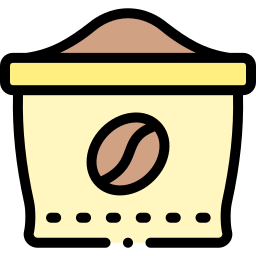 granos de café icono