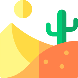 deserto Ícone