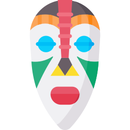 afrikanische maske icon