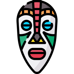 African mask icon