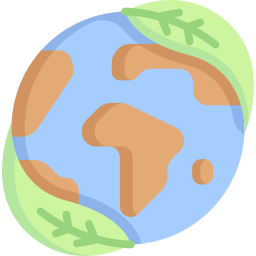 planeta ziemia ikona