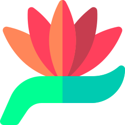 Bird of paradise icon