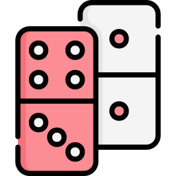 pezzo del domino icona