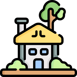 Eco house icon