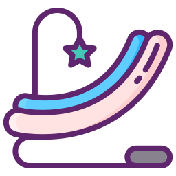 Bouncy chair icon