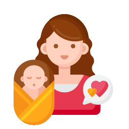madre e hija icono