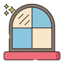 telaio della finestra icona