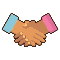 Hand shake icon