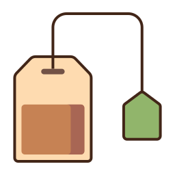 Tea bag icon