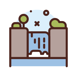 Waterfall icon