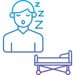 Hospital bed icon