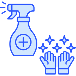 Hand sanitizer icon