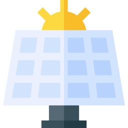 Solar panel icon