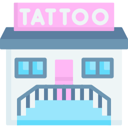 studio di tatuaggi icona