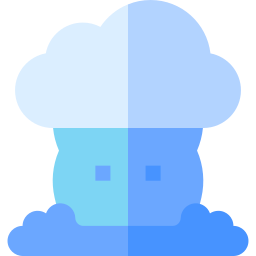 Кучево-дождевые облака иконка