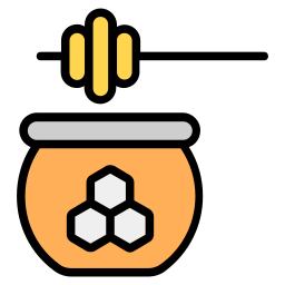 Honey jar icon