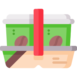 Coffee cups icon