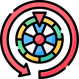 Wheel of fortune icon