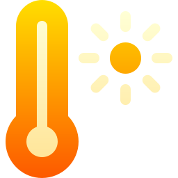 altas temperaturas icono
