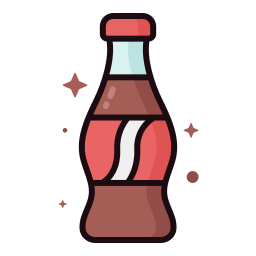 Бутылка содовой иконка