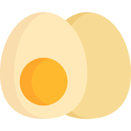 Boiled egg icon