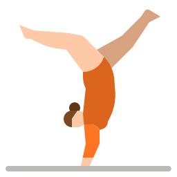 Gymnastic icon