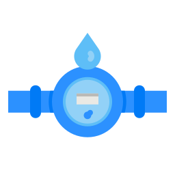 licznik zużycia wody ikona