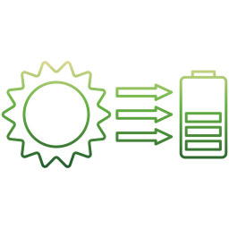 Solar energy icon