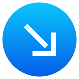 Diagonal arrow icon