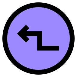 Zigzag arrow icon