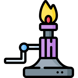 Bunsen burner icon