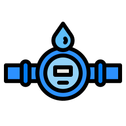 licznik zużycia wody ikona