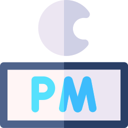p.m icoon