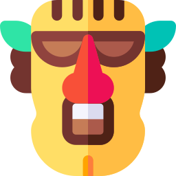 Tiki mask icon