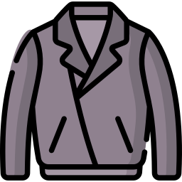 jaqueta de couro Ícone