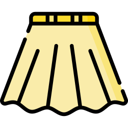 Mini skirt icon