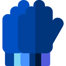 Winter gloves icon