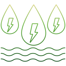 Water energy icon