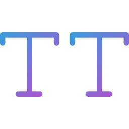 alignement du texte Icône