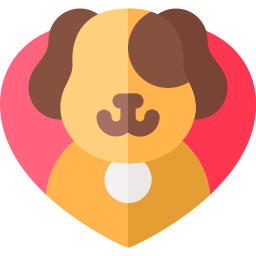 Dog lover icon