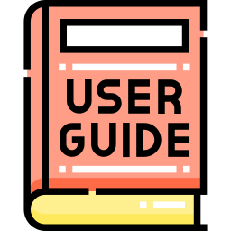 guía del usuario icono