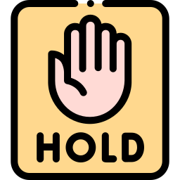 Hold icon