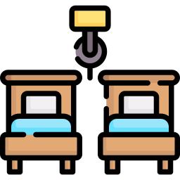 Twin beds icon