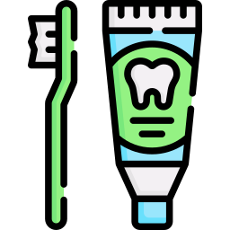 Tooth cleaning icon