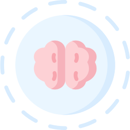 Brain process icon